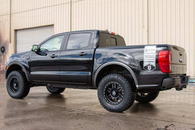 ICON 2019+ Ford Ranger 0-3.5in Sistema de suspensión Etapa 2 con Billet Uca