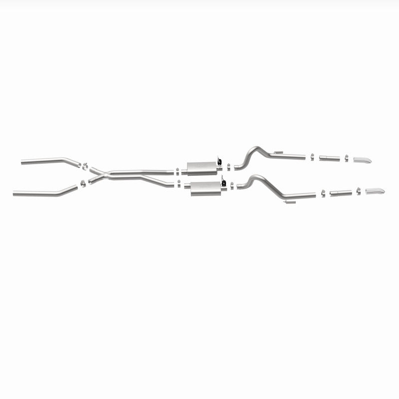 Sistema MagnaFlow C/B 64-66 Ford Mustang 2.5 pulgadas