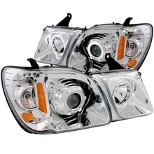 Cargar imagen en el visor de la galería, ANZO 1998-2007 Lexus Lx470 Faros delanteros con proyector con halo cromado (CCFL)