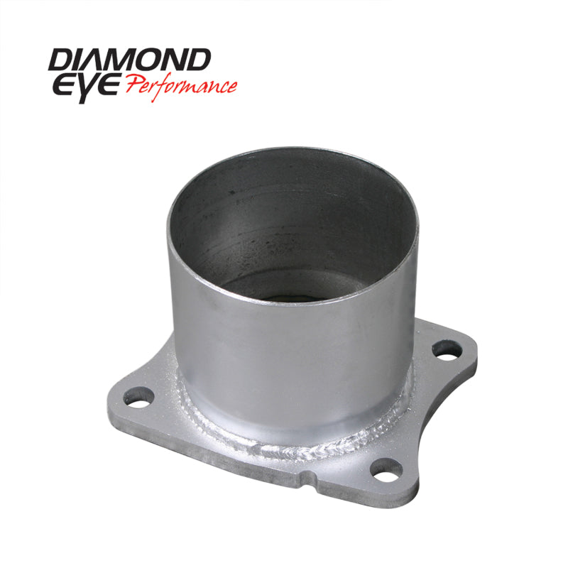 ADAPTADOR Diamond Eye BRIDA DE 4 PERNOS 4 pulgadas DE DIÁMETRO INTERIOR ABRAZADERA AL: 01-05 CHEVY/GMC 6.6L 2500/3500 CHV-FBA