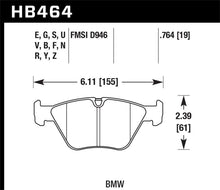 Cargar imagen en el visor de la galería, Hawk BMW 330Ci/330i/330Xi/M3/X3/Z4 HT-10 Front Race Pads
