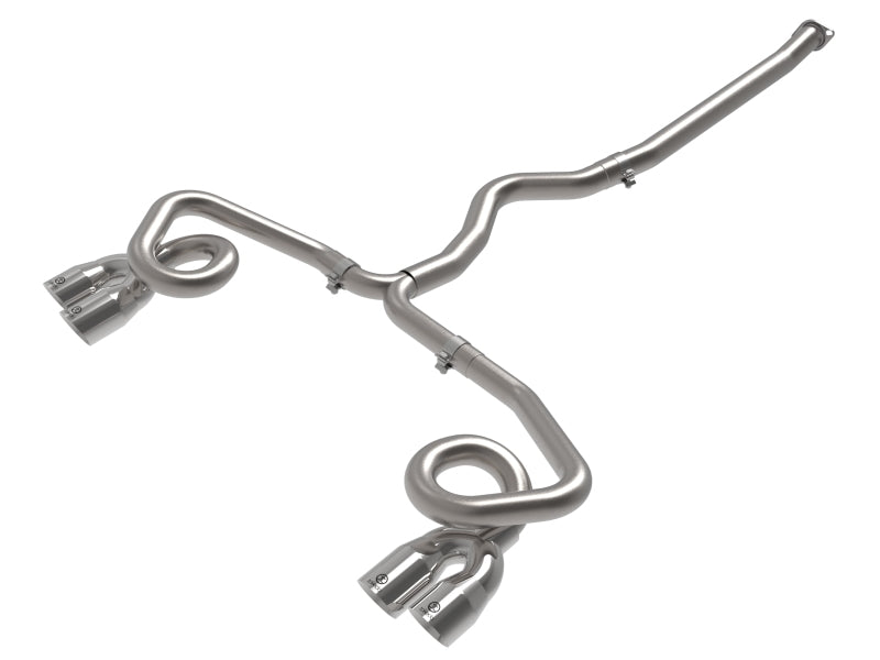 aFe POWER Takeda Escape Cat-Back de acero inoxidable 304 de 3 a 2-1/2 pulgadas con puntas pulidas 22-23 Subaru WRX H4-2.4L(t)