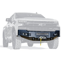 Cargar imagen en el visor de la galería, Westin 19-21 Chevrolet Silverado 1500 (Excl. Diesel &amp; LD) Pro-Series Front Bumper - Textured Black