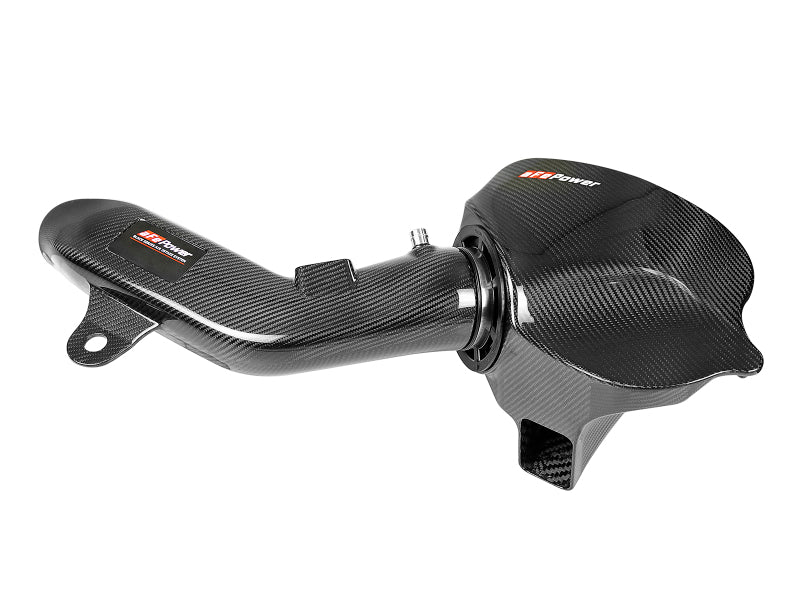 aFe Black Series CAIS de fibra de carbono con filtro Pro 5R 16-18 BMW M2 (F87) L6-3.0L