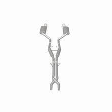 Cargar imagen en el visor de la galería, MagnaFlow 05-07 Audi A4 Quattro V6 3.2L SS Cat-Back Dual Split Rear Exit 2 Tips Perf Exhaust Sys