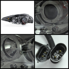 Cargar imagen en el visor de la galería, Spyder Scion TC 08-10 Projector Headlights LED Halo -Replaceable LEDs Smke PRO-YD-TTC08-HL-SM
