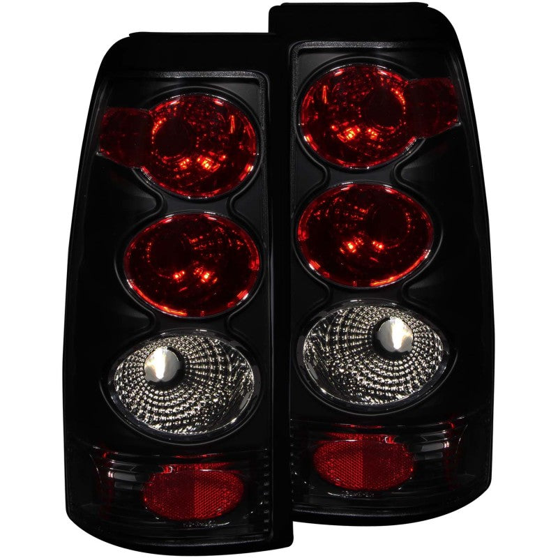ANZO 1999-2002 Chevrolet Silverado 1500 Luces traseras ahumadas oscuras