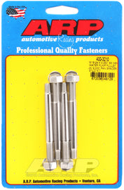 Polea de bomba de agua hexagonal ARP 5/16-24 x 3.250 SS con kit de perno espaciador de ventilador de 2.000 pulgadas