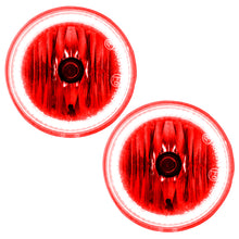 Cargar imagen en el visor de la galería, Oracle 05-10 Chrysler 300C Pre-assembled Halo Fog Lights  - Red SEE WARRANTY