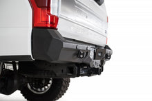 Cargar imagen en el visor de la galería, Addictive Desert Designs 17-20 Ford Super Duty Bomber HD Rear Bumper w/ Mounts For Cube Lights