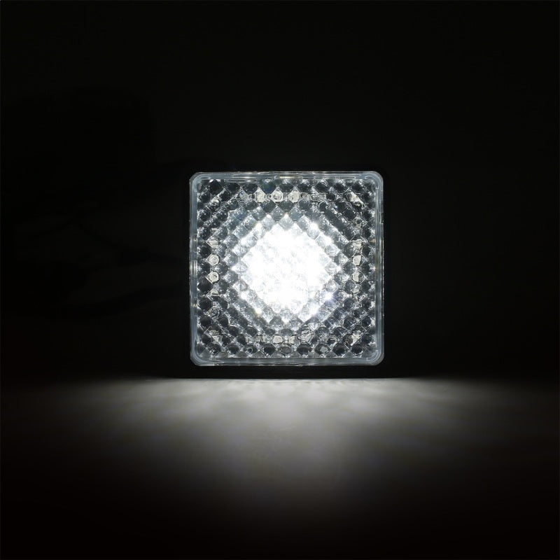Luz de enganche LED universal ANZO - Lente transparente / Carcasa negra