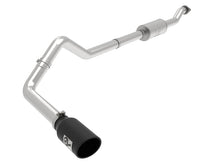 Load image into Gallery viewer, aFe Vulcan Series 3.5in 409 SS Cat-Back Exhaust 13-19 Ford Transit V6 3.5L (TT) w/ Black Tips