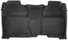 Cargar imagen en el visor de la galería, Husky Liners 14-15 Chevy Silverado Crew Cab X-Act Contour Negro Revestimientos de piso de segunda fila