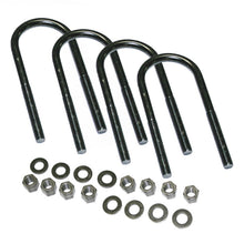 Load image into Gallery viewer, Superlift U-Bolt 4 Pack 9/16x3-5/8x13.5 Round w/ Hardware