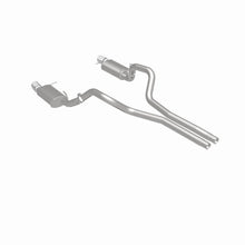 Cargar imagen en el visor de la galería, MagnaFlow 13 Ford Mustang Dual Split Rear Exit Stainless Cat Back Performance Exhaust (Street)