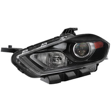 Cargar imagen en el visor de la galería, xTune Dodge Dart 13-15 Driver Side Projector Headlight - OEM Left - Black HD-JH-DDART13-H-OE-L