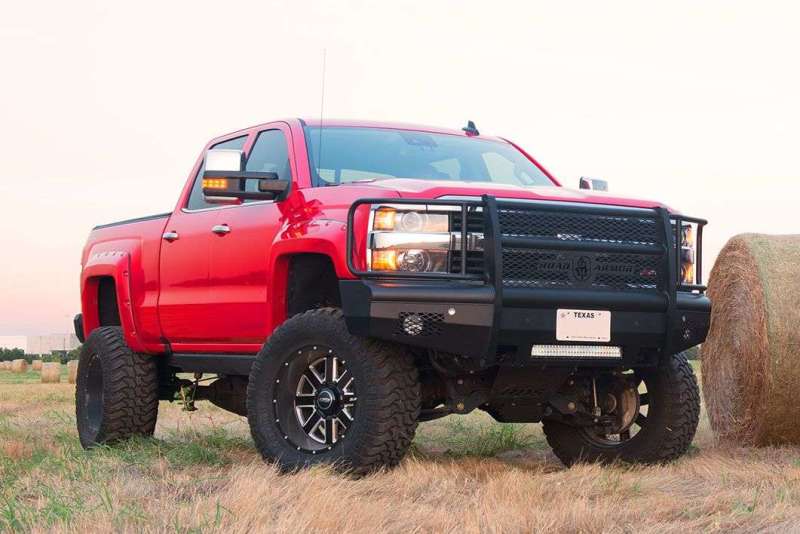 Road Armor 15-19 Chevy 2500 Vaquero parachoques delantero protector completo - Tex Blk