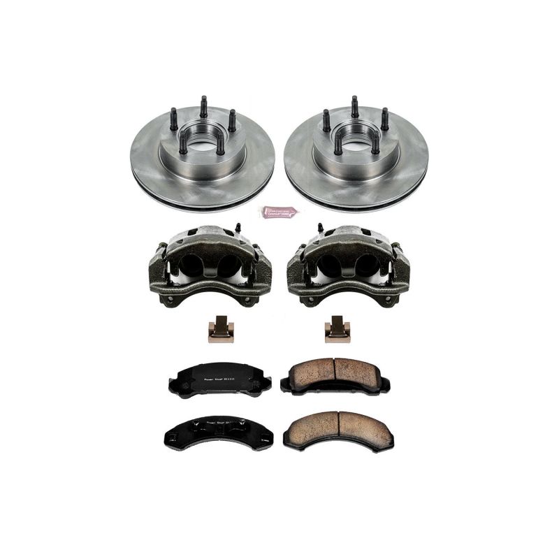 Power Stop 91-92 Ford Explorer Front Autospecialty Brake Kit w/Calipers
