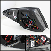 Cargar imagen en el visor de la galería, Spyder Mercedes Benz W204 C-Class 08-11 LED Tail Lights Incandescent - Smke ALT-YD-MBZC08-LED-SM