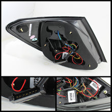 Cargar imagen en el visor de la galería, Spyder Mercedes Benz W204 C-Class 08-11 LED Tail Lights Incandescent - Smke ALT-YD-MBZC08-LED-SM