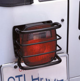 Rampage 1976-1983 Jeep CJ5 Luz trasera Euroguards - Negro