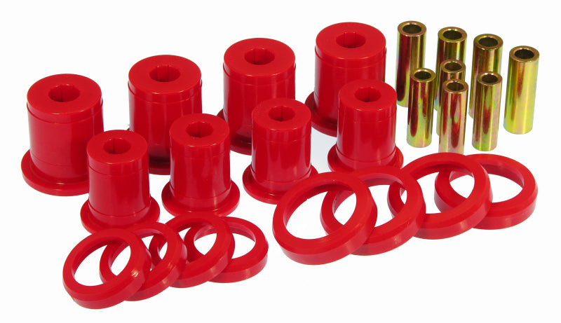 Prothane 94-98 Dodge Ram 4wd Bujes de brazo de control delantero - Rojo
