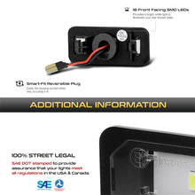 Cargar imagen en el visor de la galería, Xtune 13-18 Subaru BRZ T10 Connector LED License Plate Bulb Assembly White 5500K LAC-LP-SWRX08 -Pair