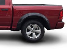 Cargar imagen en el visor de la galería, Bushwacker 09-18 Ram 1500 con caja Fleetside de 67.4 pulgadas (Ex. R/T y Rebel) DRT Style Flares 4 piezas - Negro