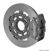 Cargar imagen en el visor de la galería, Wilwood Billet Narrow Dynalite Radial Mount Rear Inboard Sprint Kit 12.19in Plain Face Iron Rotor