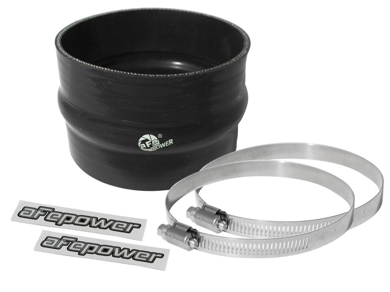 Kit de acoplamiento aFe MagnumFORCE de 4,5 pulgadas de diámetro interior x joroba de 3 pulgadas de largo (silicona)