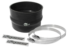 Cargar imagen en el visor de la galería, Kit de acoplamiento aFe MagnumFORCE de 4,5 pulgadas de diámetro interior x joroba de 3 pulgadas de largo (silicona)