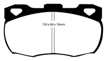 Cargar imagen en el visor de la galería, EBC 92-97 Land Rover Defender Greenstuff Front Brake Pads