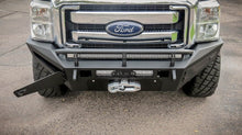 Cargar imagen en el visor de la galería, Addictive Desert Designs 11-16 Ford F-250 Super Duty HoneyBadger Front Bumper w/ Storage Box