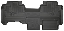Cargar imagen en el visor de la galería, Husky Liners 09-14 Ford F150 Ext Cab WeatherBeater Revestimientos de piso para segundo asiento, color negro