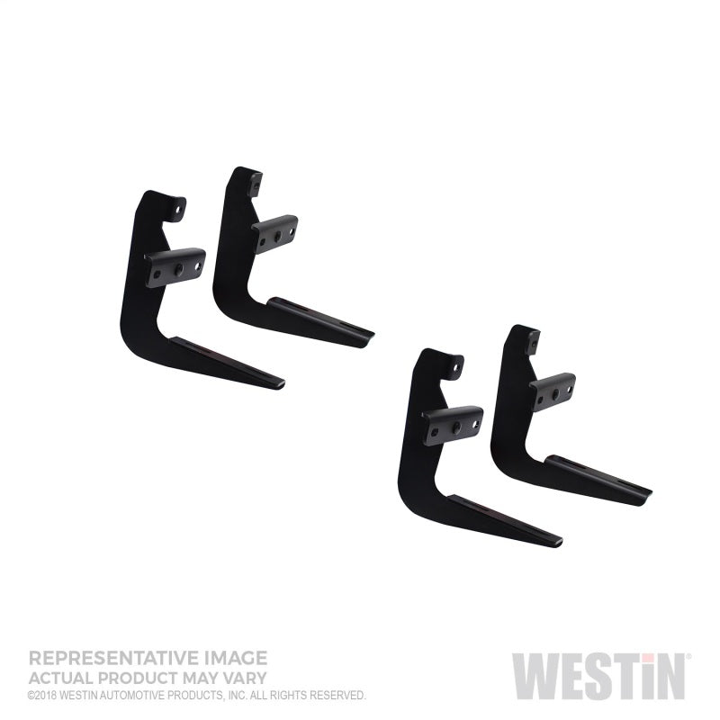 Westin 2002-2005 Ford/Mercury Explorer/Mountaineer 4dr (Excl Sport) Kit de montaje para estribo, color negro