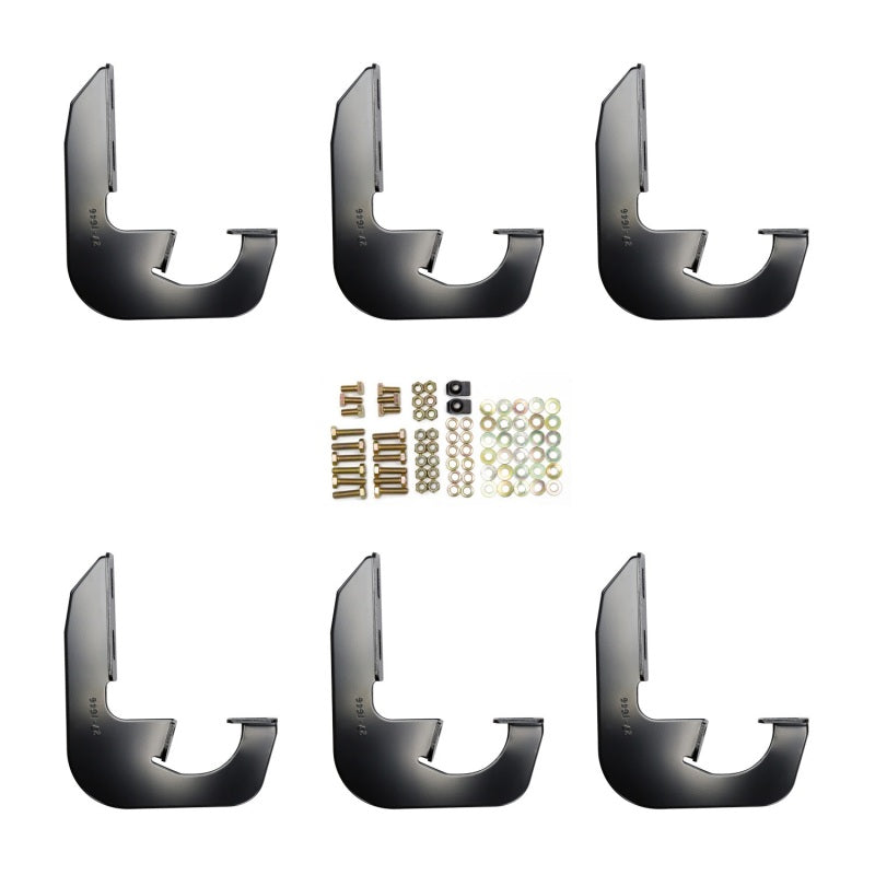 Westin 2005-2015 Nissan Frontier Crew/King/Ext Cab Kit de montaje para estribo, color negro