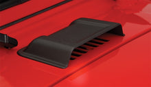 Cargar imagen en el visor de la galería, Bushwacker 98-18 Jeep Wrangler Trail Armor Hood Scoop (Tpo texturizado) - Negro