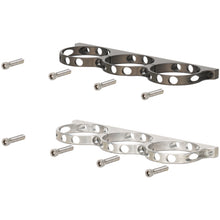 Load image into Gallery viewer, Wilwood Triple Aluminum Reservoir Lightweight Bracket w/ Mounting Screws - Anodized