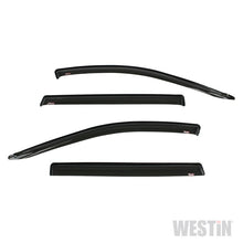 Cargar imagen en el visor de la galería, Westin 2013-2018 Nissan Pathfinder Wade Slim Wind Deflector 4pc - Smoke