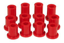 Cargar imagen en el visor de la galería, Prothane 79-93 Datsun D50 2wd Spring &amp; Shackle Bushings - Red