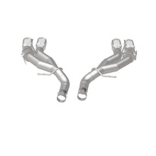 Cargar imagen en el visor de la galería, MagnaFlow 2016 Chevy Camaro 6.2L V8 Eje de carrera trasero con puntas pulidas cuádruples