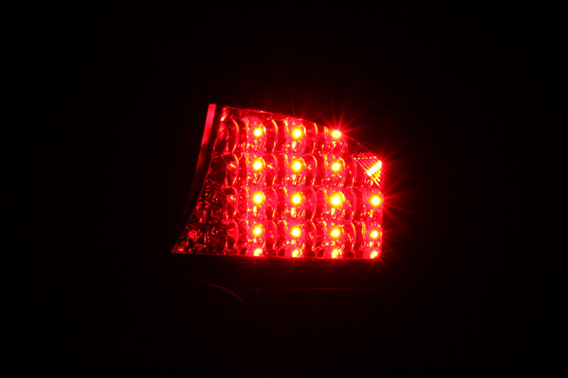ANZO 2004-2005 Honda Civic luces traseras LED negras