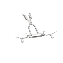 Cargar imagen en el visor de la galería, MagnaFlow Cat-Back SS 2.5 pulgadas, parte trasera doble dividida, punta negra de 4 pulgadas 11-16 Jeep Grand Cherokee 5.7L V8/3.6L V6