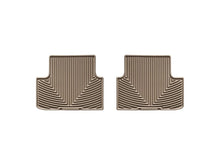 Load image into Gallery viewer, WeatherTech 08-12 Honda Accord Rear Rubber Mats - Tan