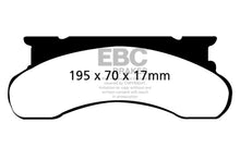 Cargar imagen en el visor de la galería, EBC 77-91 Ford Econoline E250 4.6 Pastillas de freno delanteras Yellowstuff