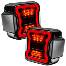 Cargar imagen en el visor de la galería, Oracle Jeep Wrangler JL Black Series LED Tail Lights SEE WARRANTY
