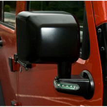 Cargar imagen en el visor de la galería, Rugged Ridge 07-18 Jeep Wrangler Right Door Mirror w/ LED Signals