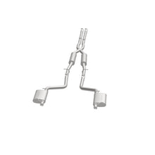 Cargar imagen en el visor de la galería, MagnaFlow Cat-Back SS 2.5 pulgadas salida trasera doble dividida (puntas OEM) 15-16 Dodge/Chrysler Charger/300 5.7L V8