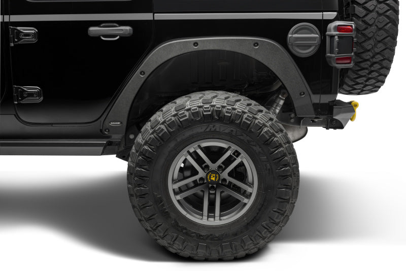 Bushwacker Trail Armor Kit de eliminación de guardabarros 18-21 Jeep Wrangler JL 2DR/4DR