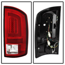 Cargar imagen en el visor de la galería, Spyder 03-06 Dodge Ram 2500/3500 V3 Light Bar LED Tail Light - Red Clear (ALT-YD-DRAM02V3-LBLED-RC)
